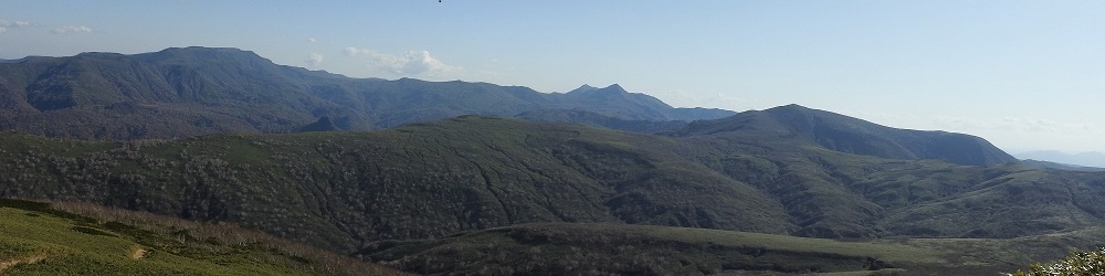 雄冬山山頂からのパノラマ