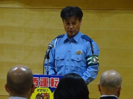 北海道警察旭川方面本部・槙原交通課長の挨拶