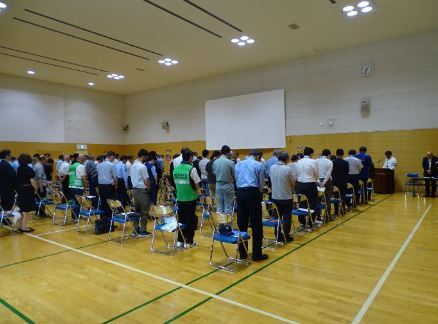 開会・黙祷