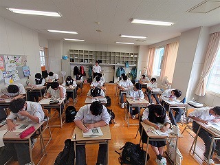 出前授業の様子