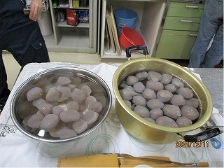 完成したこんにゃく