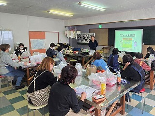 普及センター職員より、水稲栽培技術について講義
