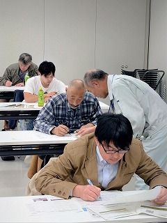 経営分析演習の様子